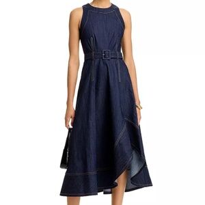 (NWT) Cinq à Sept Zelda Denim Midi Dress
